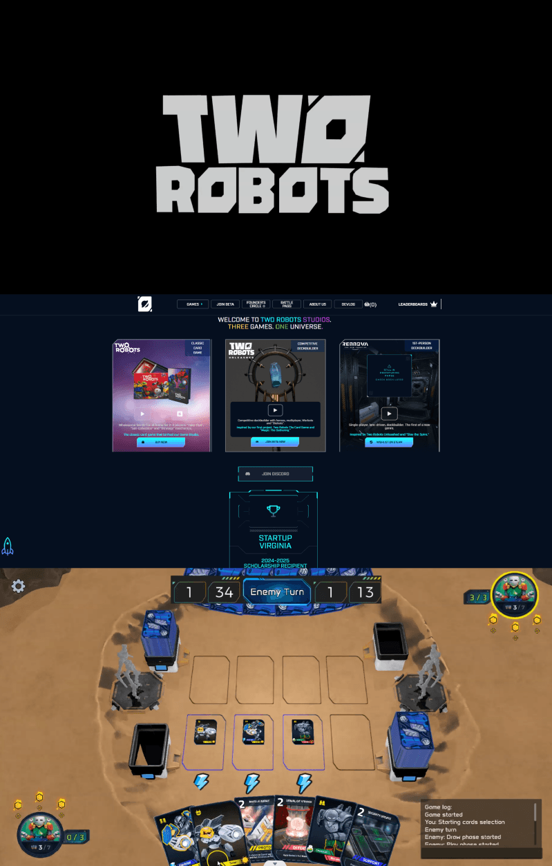 An image of the TwoRobots project.